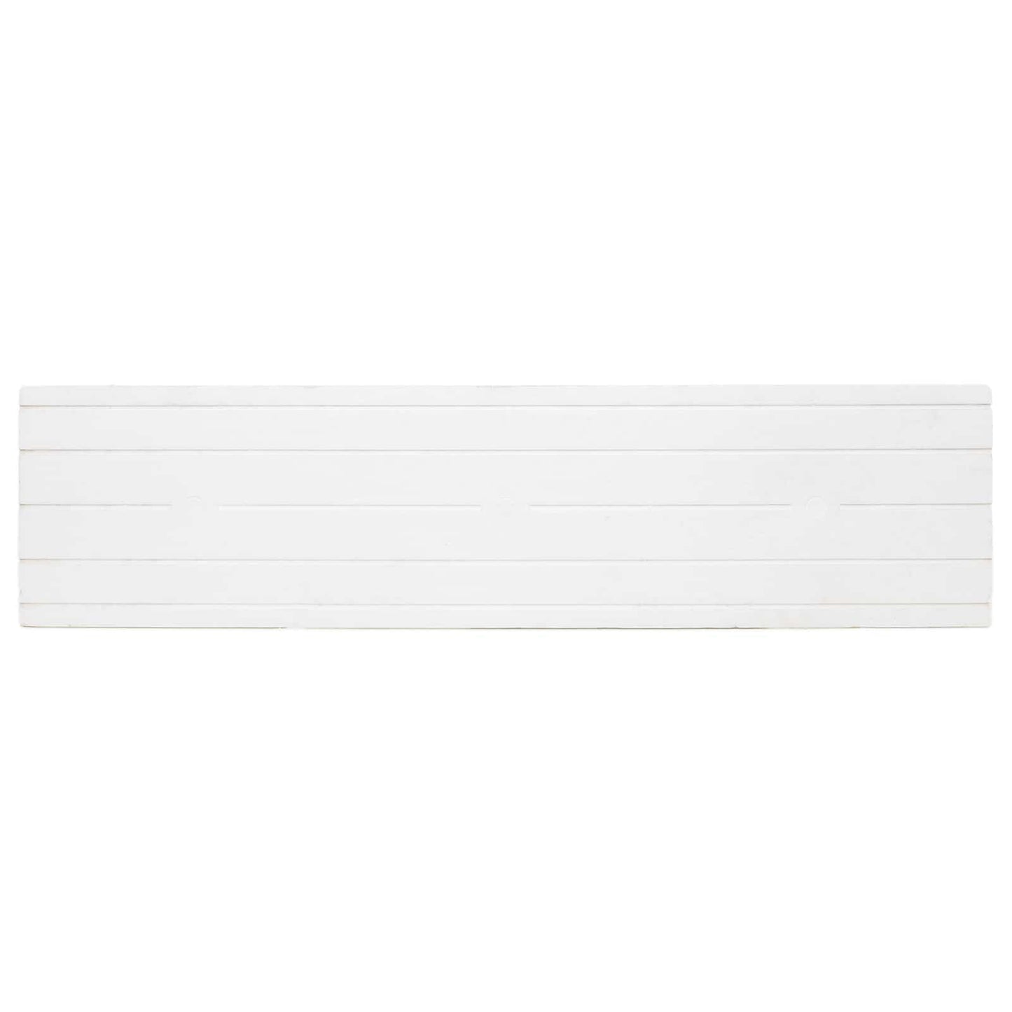 Veggpaneler 10 pcs Lysegrå 100 x 25 cm EPS Skum