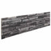 Veggpaneler 10 pcs Antrasitt 100 x 25 cm EPS Skum