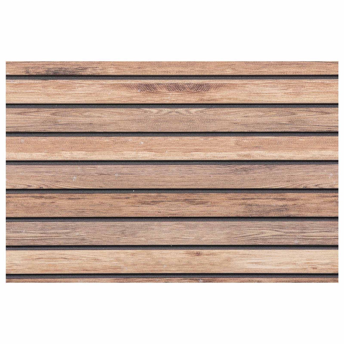 Veggpaneler 5 pcs Lys Brun 100 x 50 cm EPS Skum