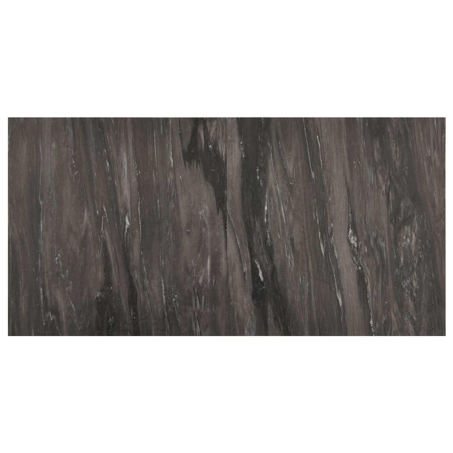 Selvheftende Gulvplanker 30,5 x 30,5 cm 20 pcs PVC Mørkegrå