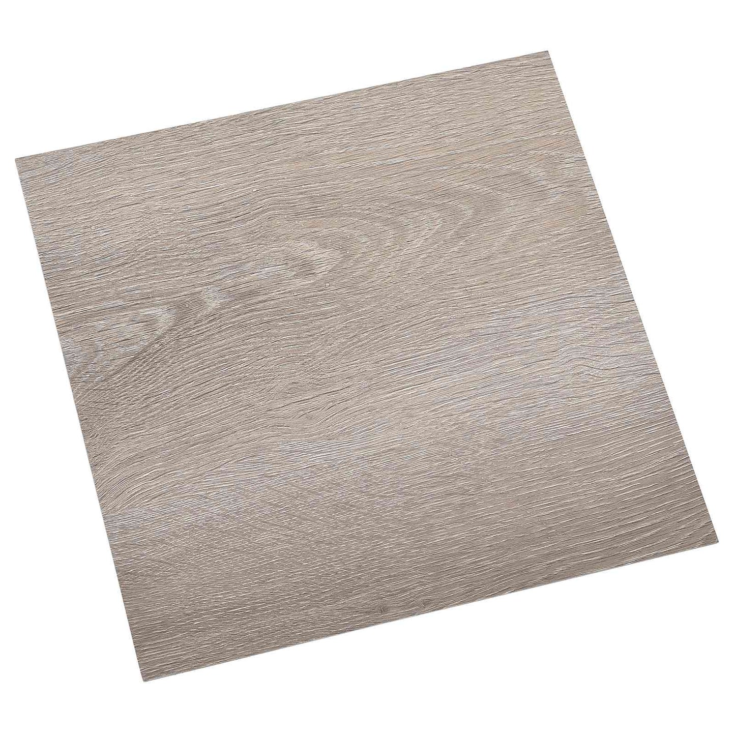 Selvheftende Gulvplanker 30,5 x 30,5 cm 20 pcs PVC Gråbrun