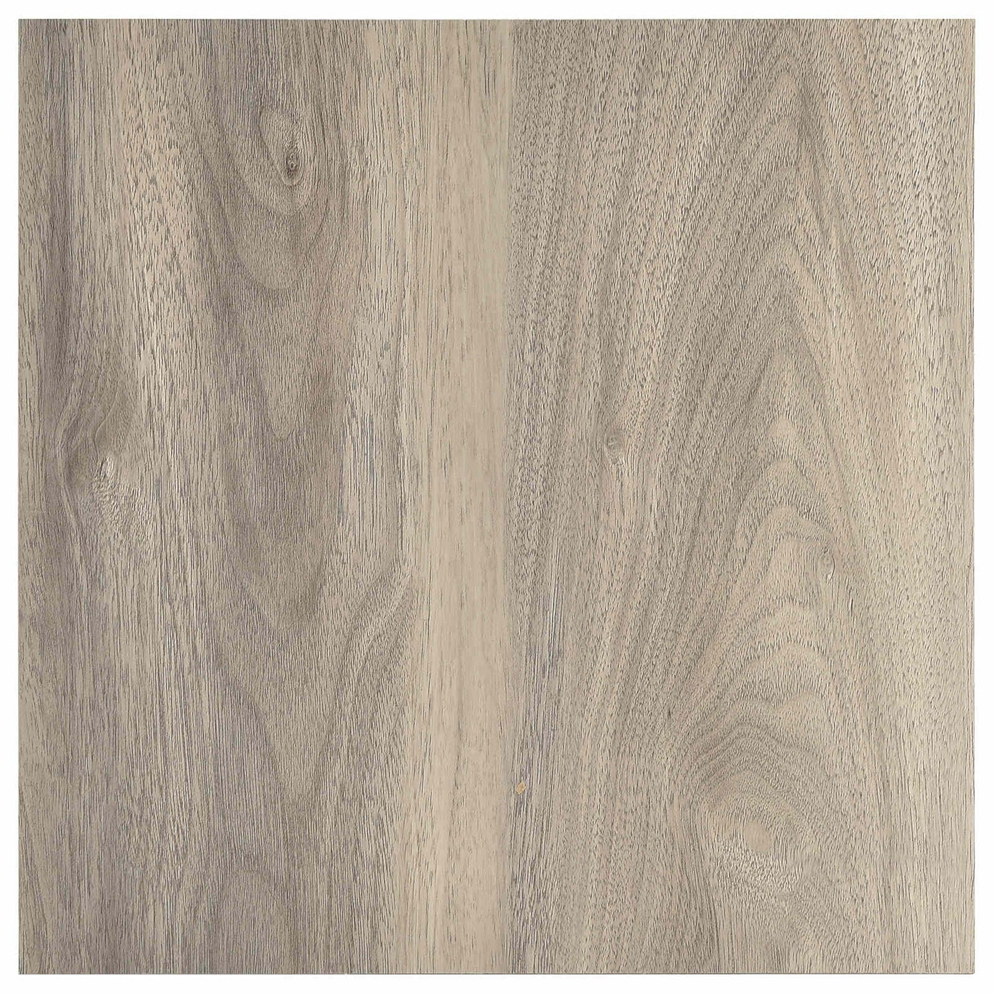 Selvheftende Gulvplanker 30,5 x 30,5 cm 20 pcs PVC Svart og Tre