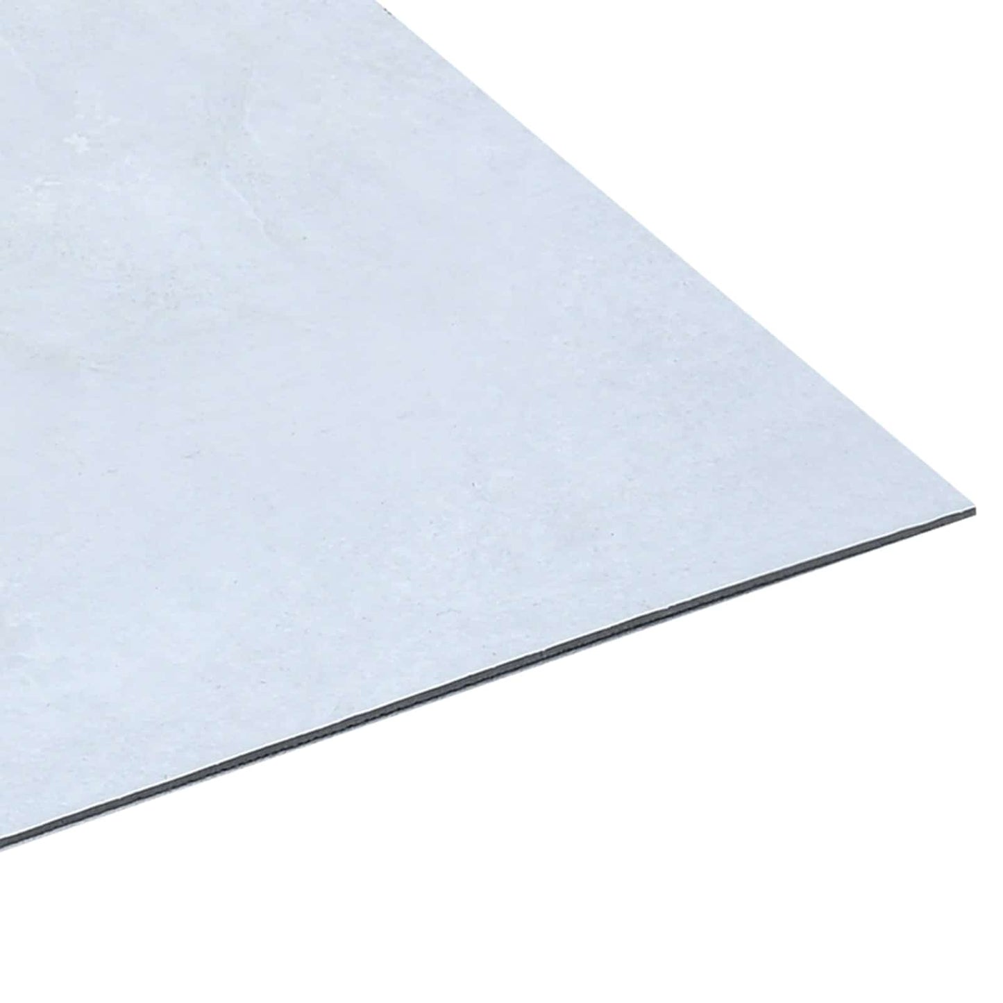 Selvheftende Gulvplanker 30,5 x 30,5 cm 20 pcs PVC Hvit marmor