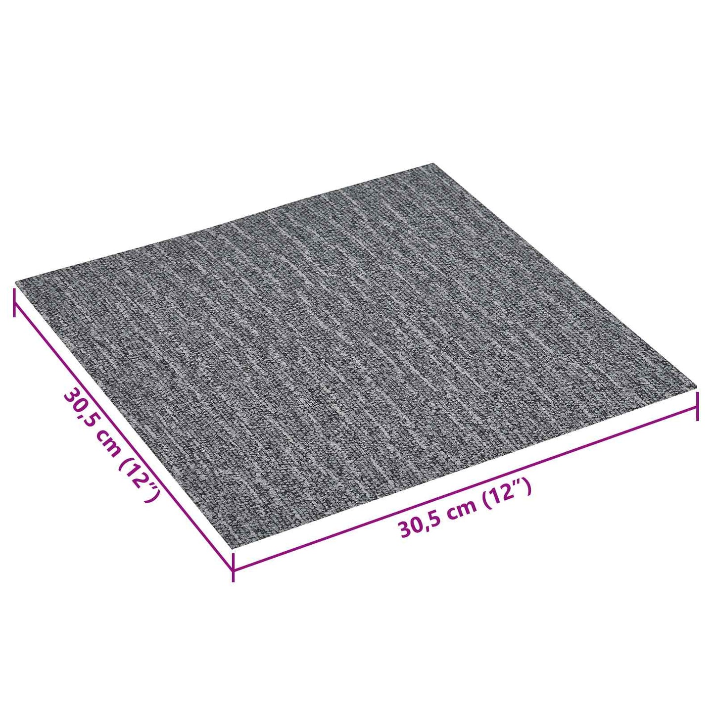 Selvheftende Gulvplanker 30,5 x 30,5 cm 20 pcs PVC