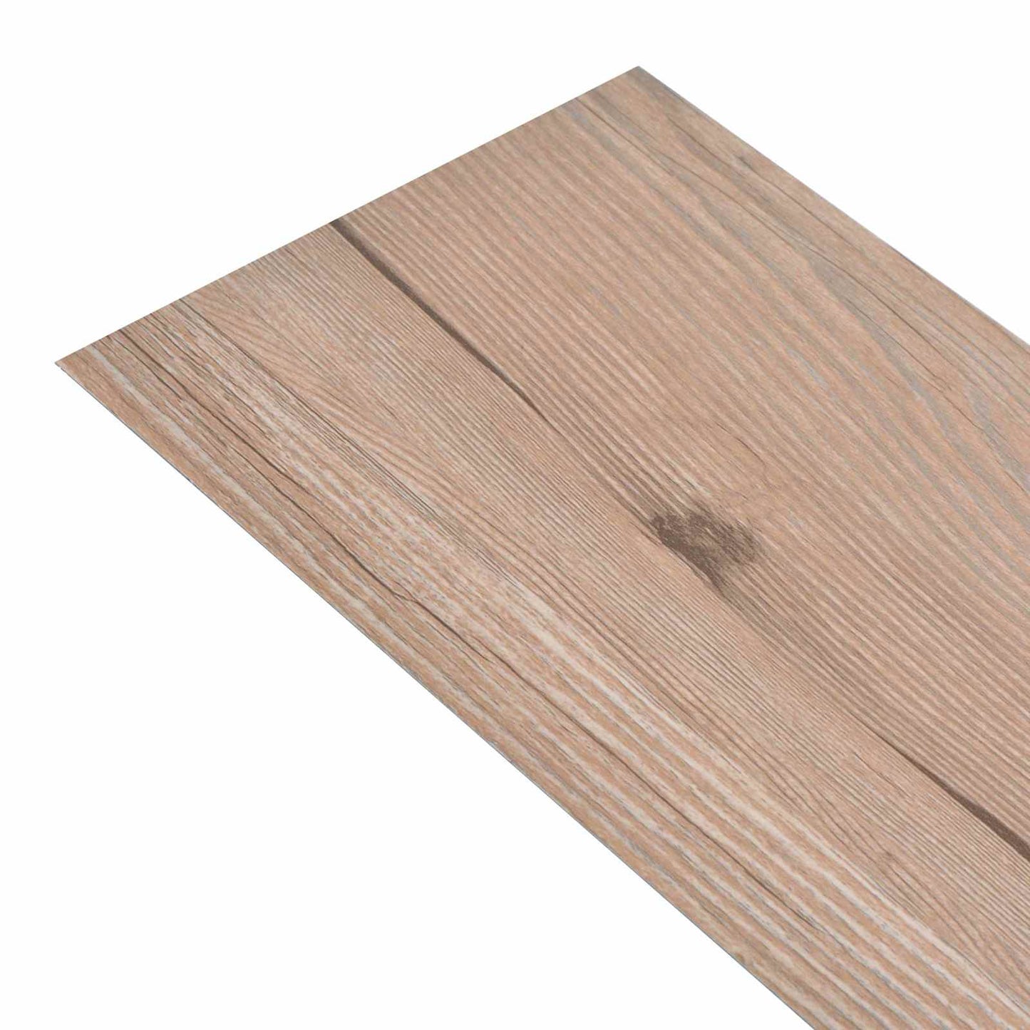 Selvheftende PVC Gulvplanker 30,5 x 61 cm 28 pcs PVC Eik Brun