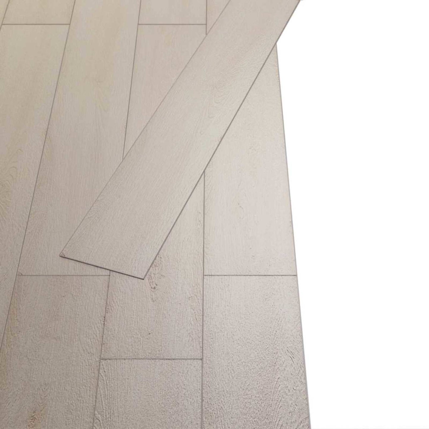 Selvheftende PVC Gulvplanker 30,5 x 61 cm 28 pcs PVC Eik Brun