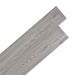 Selvheftende PVC Gulvplanker 30,5 x 61 cm 28 pcs PVC Mørkegrå