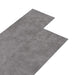 Selvheftende PVC Gulvplanker 30,5 x 61 cm 28 pcs PVC Betonggrå
