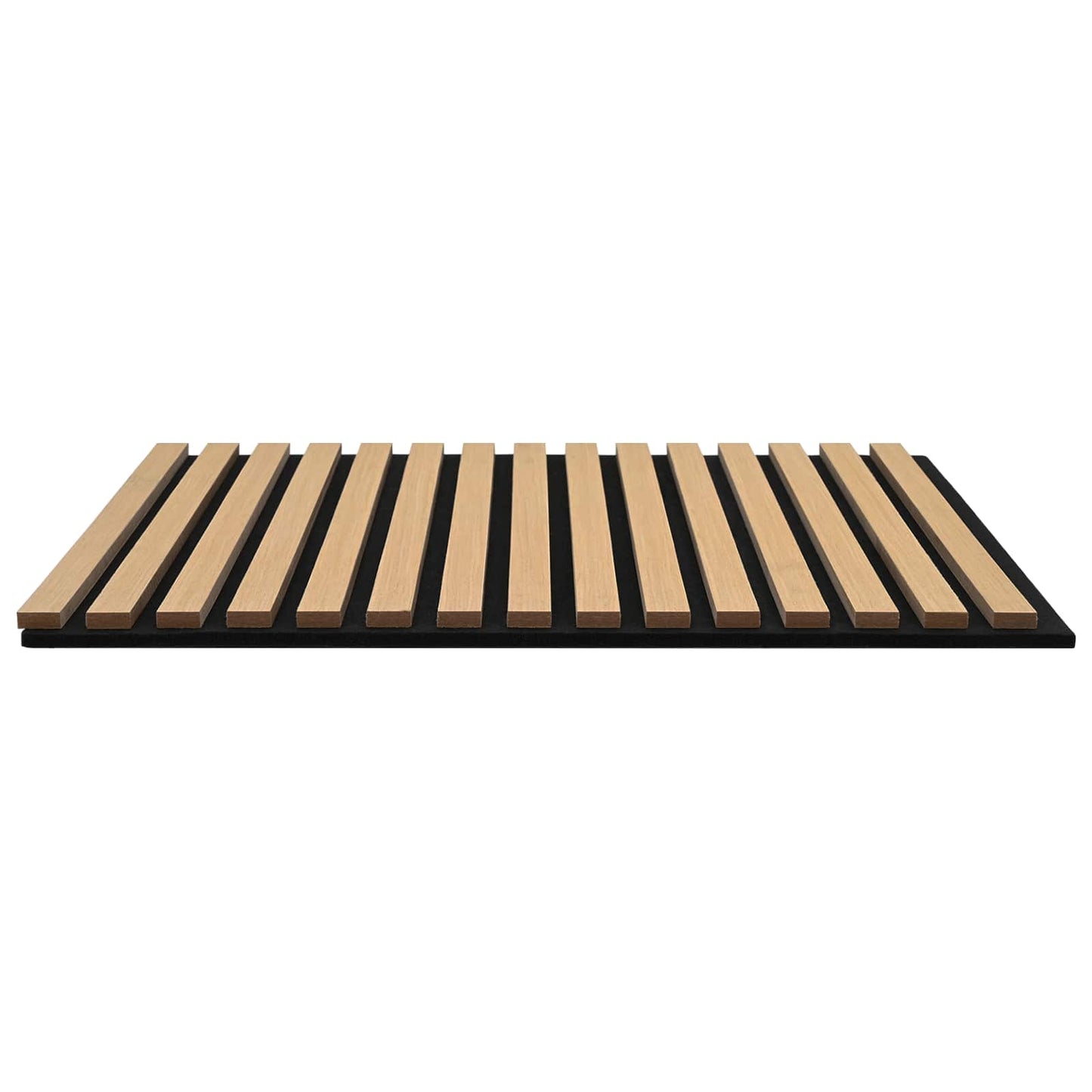 Veggpaneler 2 pcs Naturlig 60,5 x 60 cm