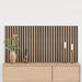 Veggpaneler 2 pcs Brun 60,5 x 60 cm