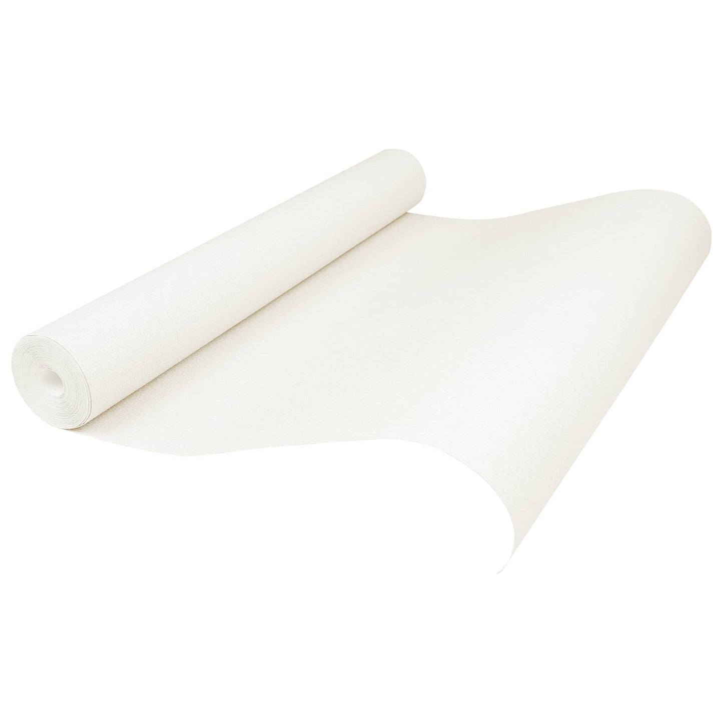 3D Solid Tapet Stripete Kremhvit 10 x 0,53 m Non-Woven Stof