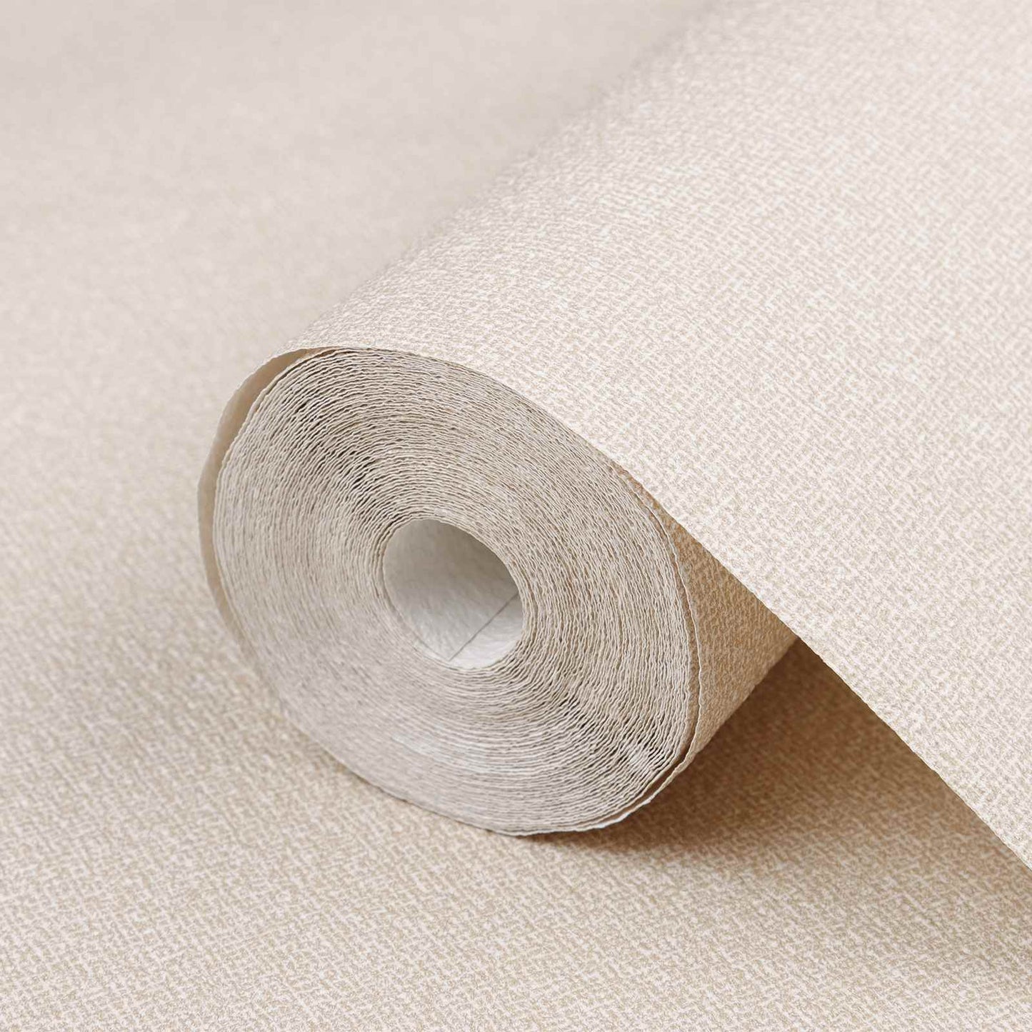 3D Solid Tapet Stripete Beige 10 x 0,53 m Non-Woven Stof