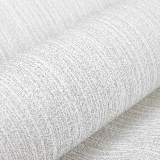3D Solid Tapet Stripete Lysegrå 10 x 0,53 m Non-Woven Stof