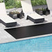 Gulv Matte Svart 1,5 x 4 m Gummi