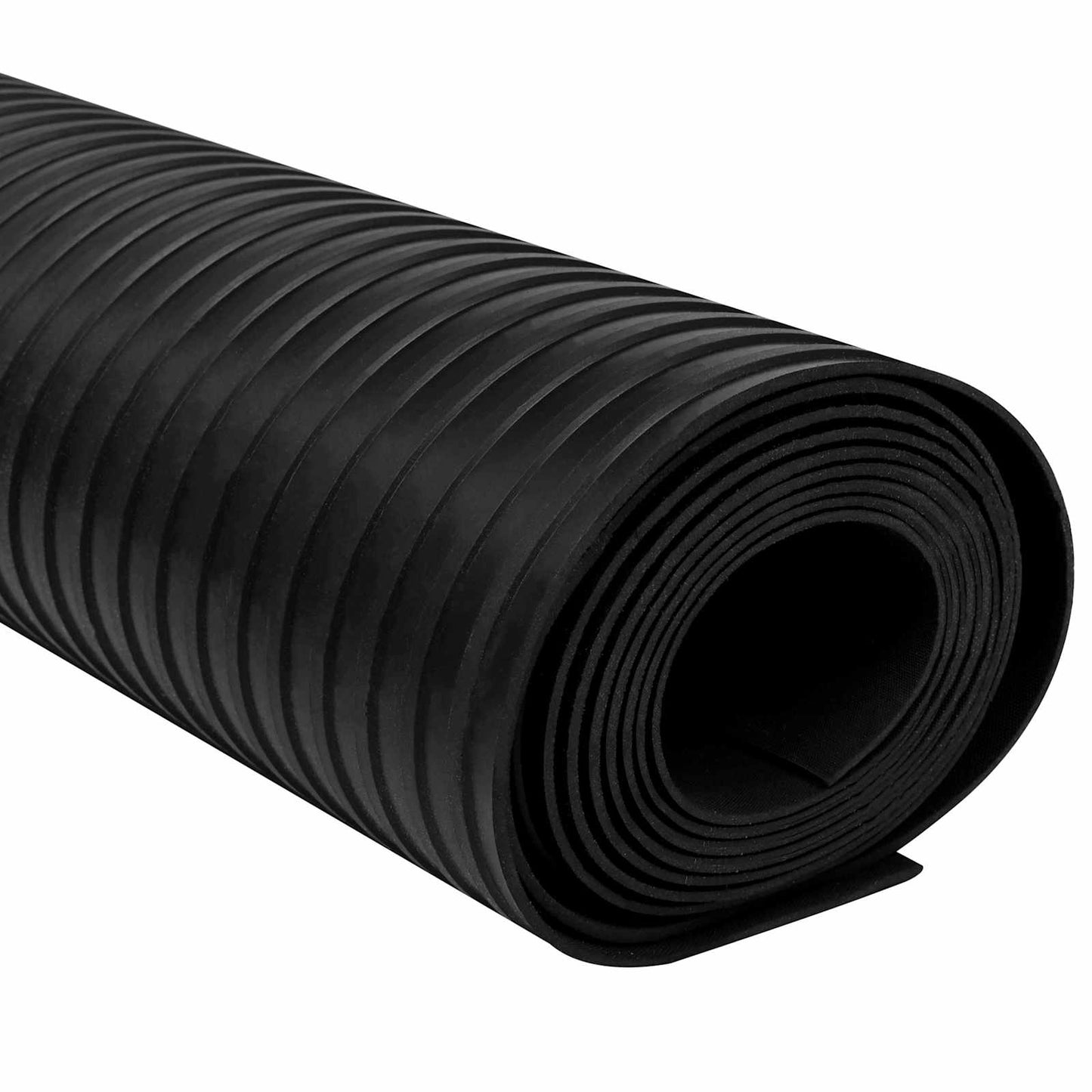 Gulv Matte Svart 1,5 x 2 m Gummi