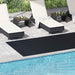Gulv Matte Svart 1,5 x 4 m Gummi