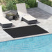 Gulv Matte Svart 1,5 x 2 m Gummi