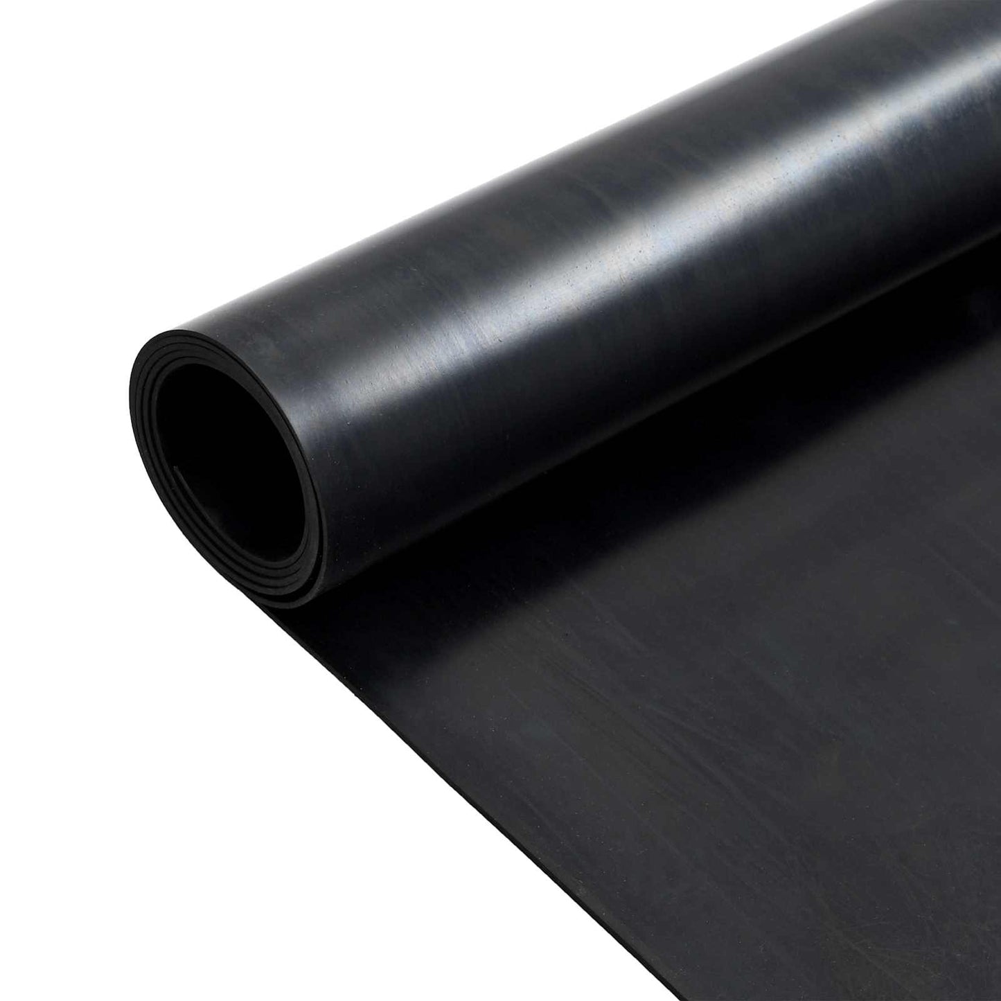 Gulv Matte Svart 1,2 x 2 m Gummi