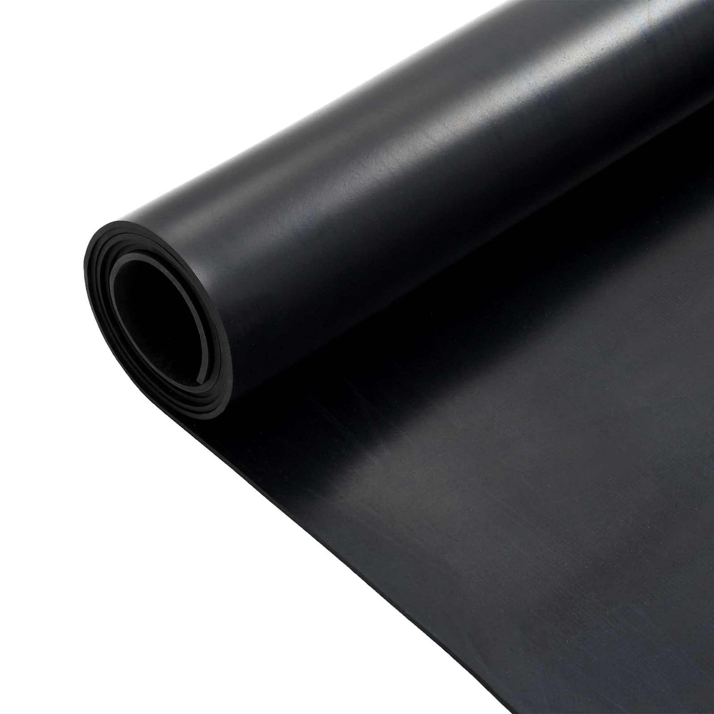 Gulv Matte Svart 1,2 x 2 m Gummi