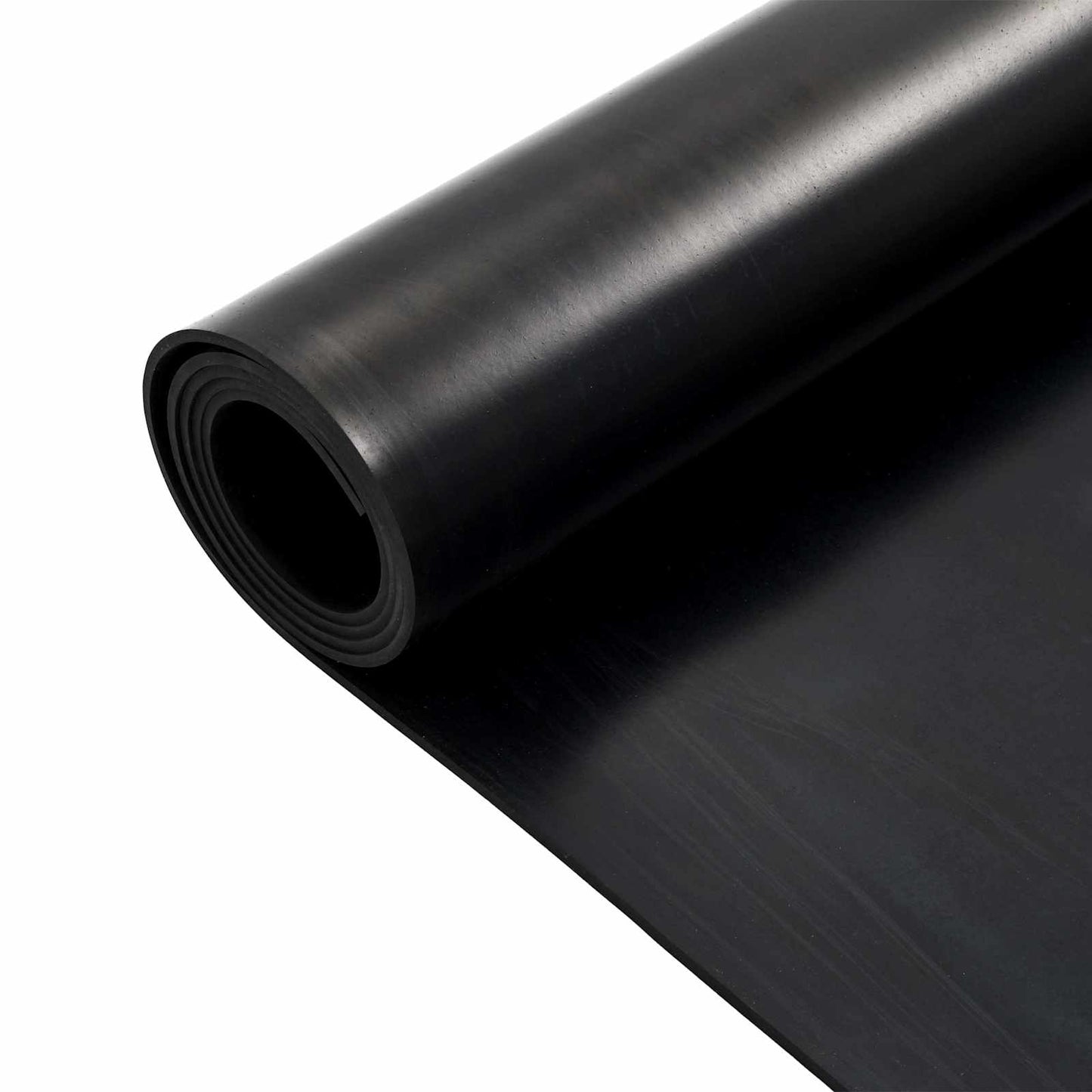 Gulv Matte Svart 1,2 x 2 m Gummi