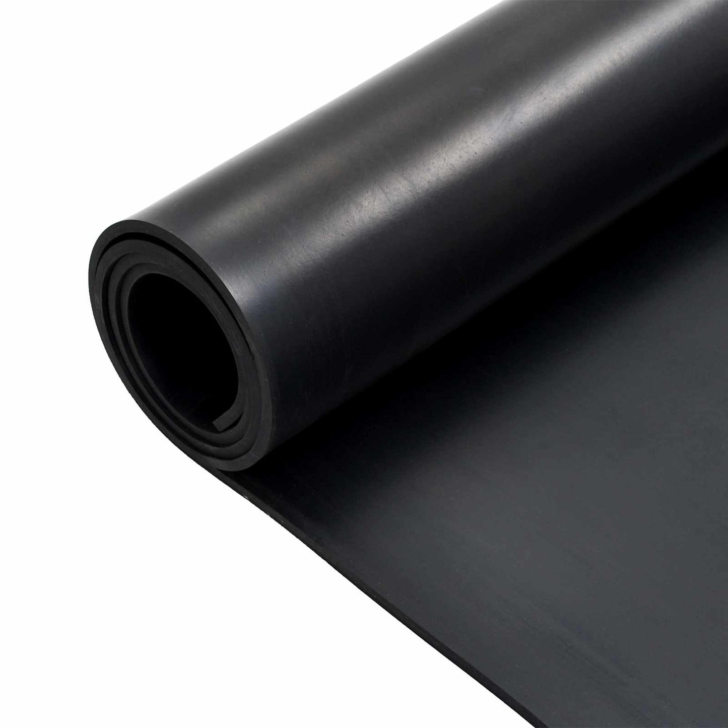 Gulv Matte Svart 1,2 x 2 m Gummi