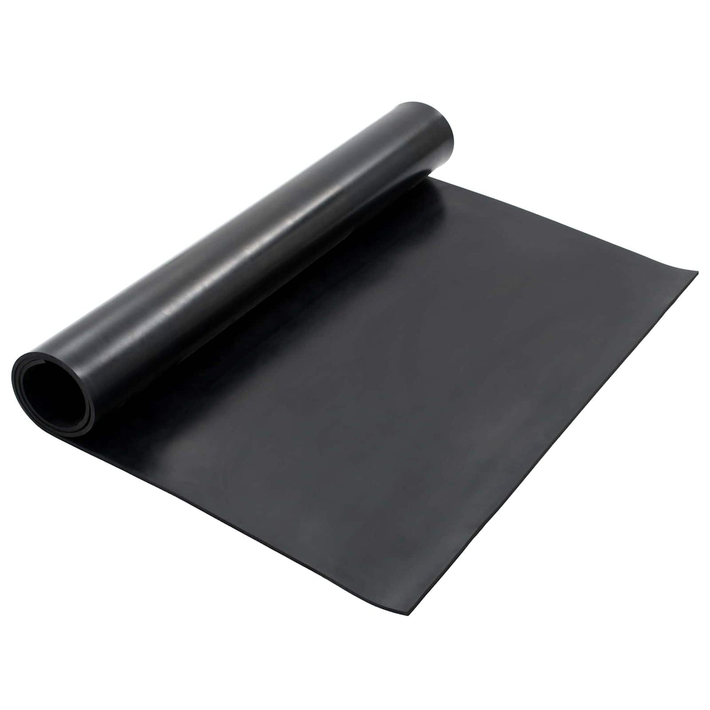 Gulv Matte Svart 1,2 x 2 m Gummi