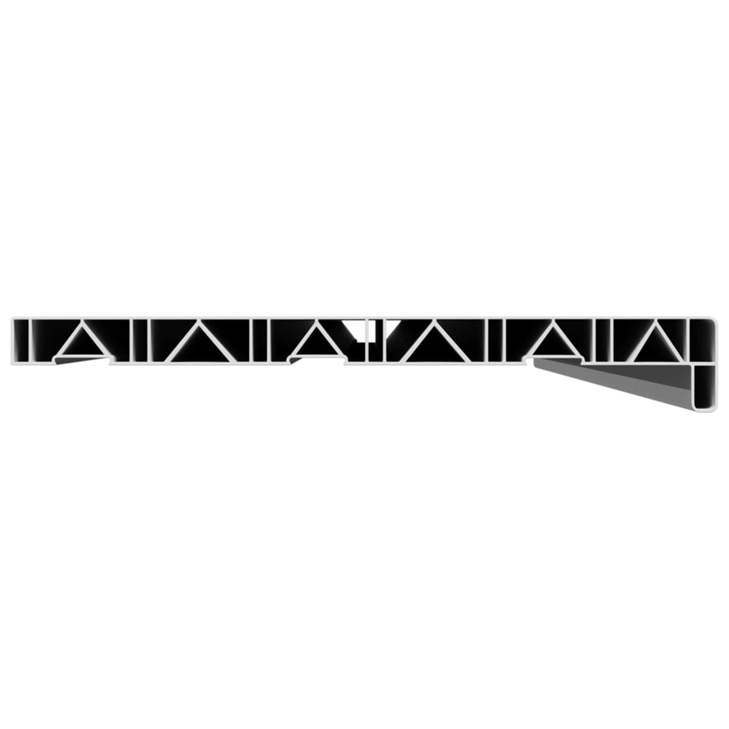 Vinduskarmer Hvit 140 x 30 x 4,5 cm PVC