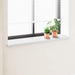 Vinduskarmer Hvit 120 x 40 x 4,5 cm PVC