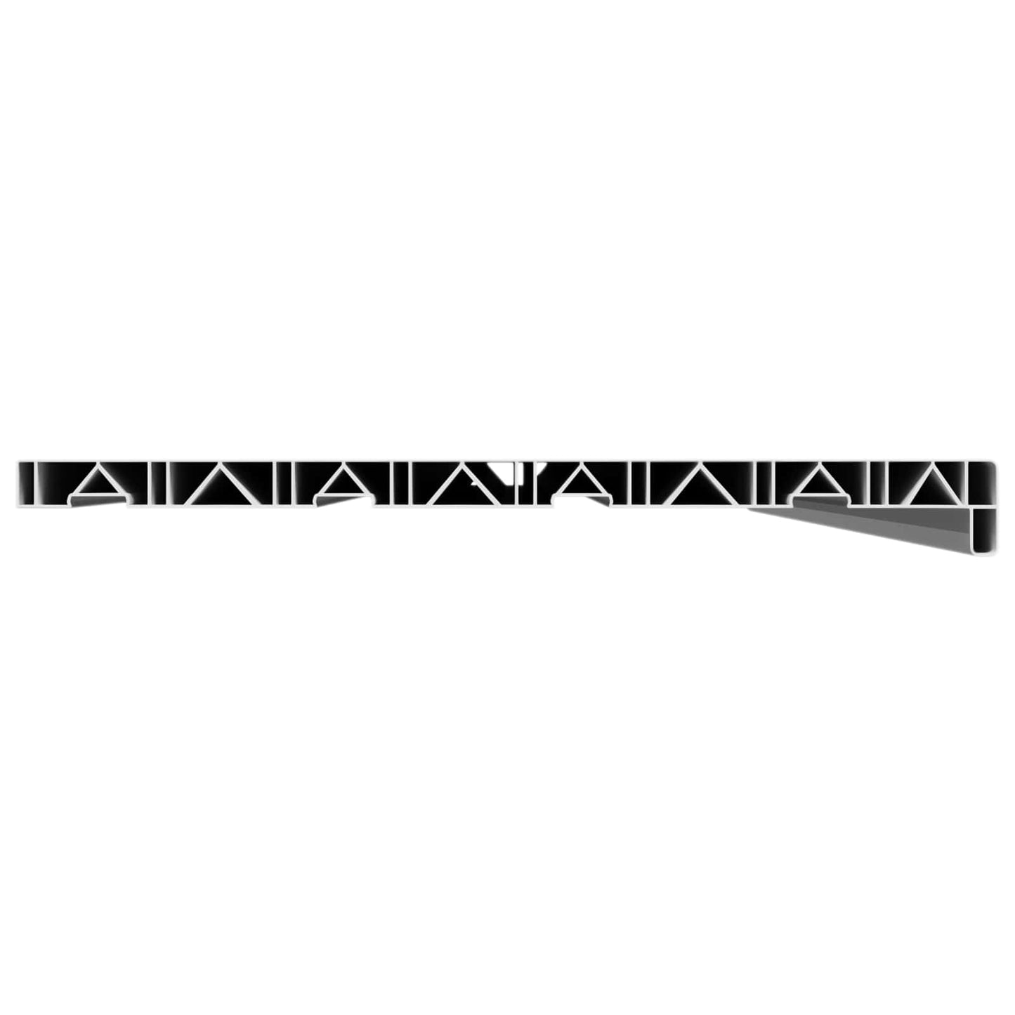 Vinduskarmer Hvit 120 x 40 x 4,5 cm PVC