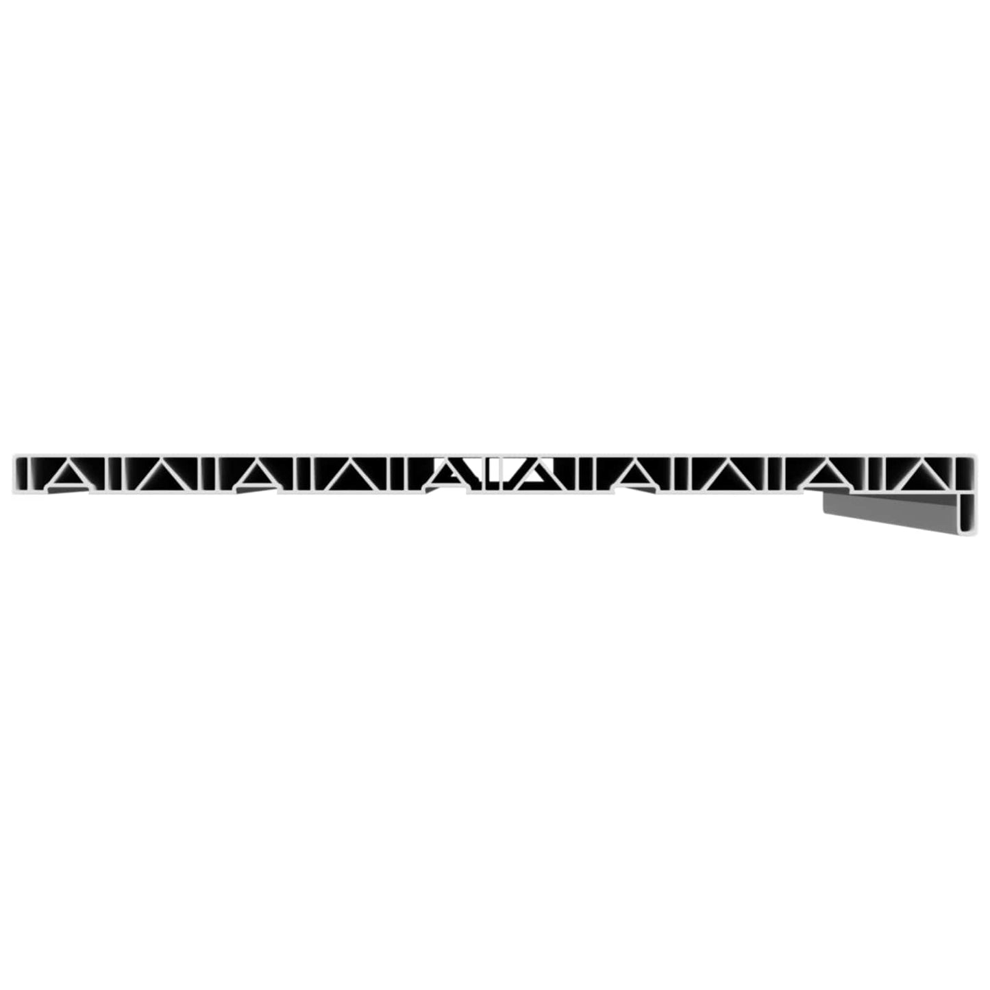 Vinduskarmer Hvit 60 x 50 x 4,5 cm PVC