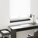 Vinduskarmer Svart med trestruktur 80 x 10 x 4,5 cm PVC