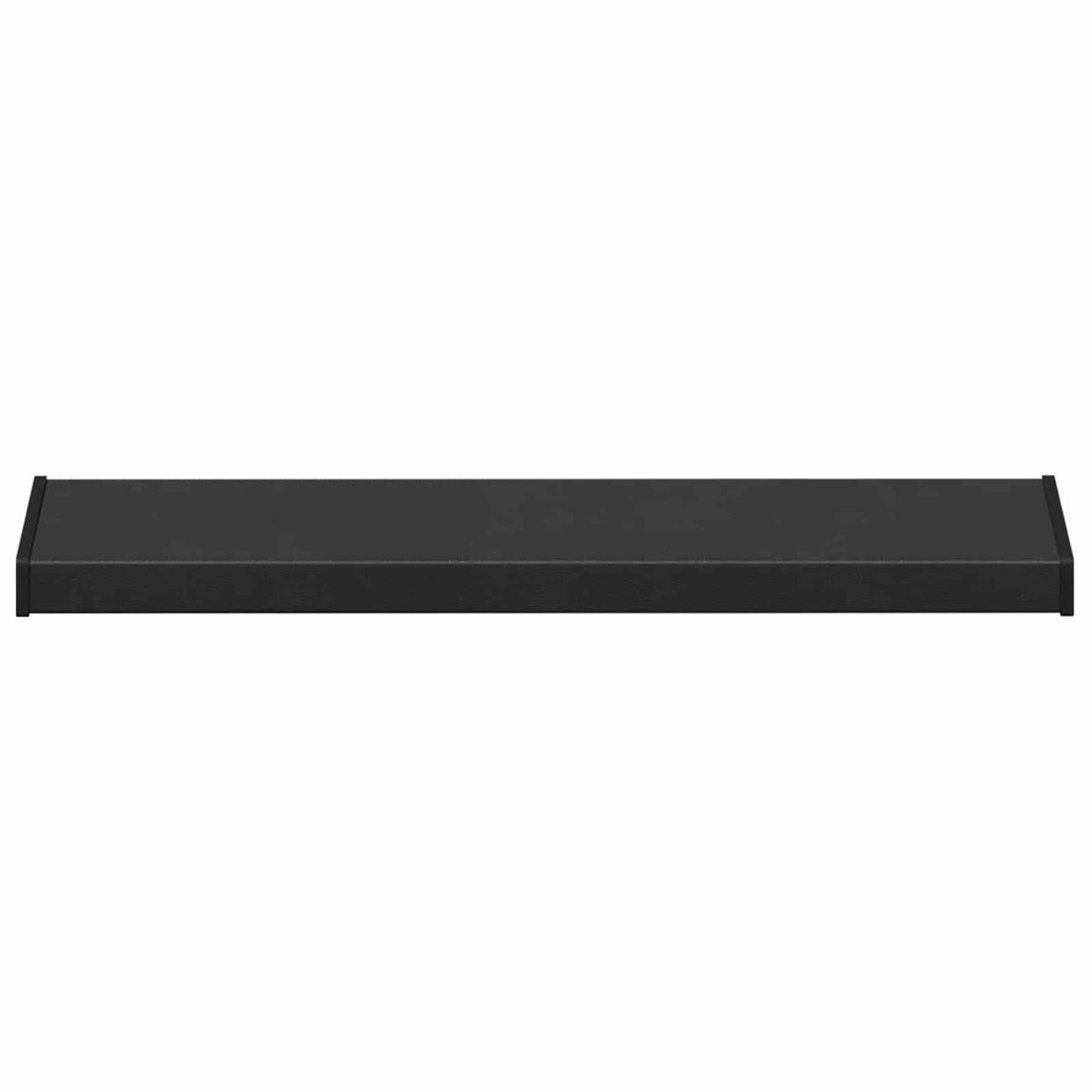 Vinduskarmer Svart med trestruktur 60 x 25 x 4,5 cm PVC