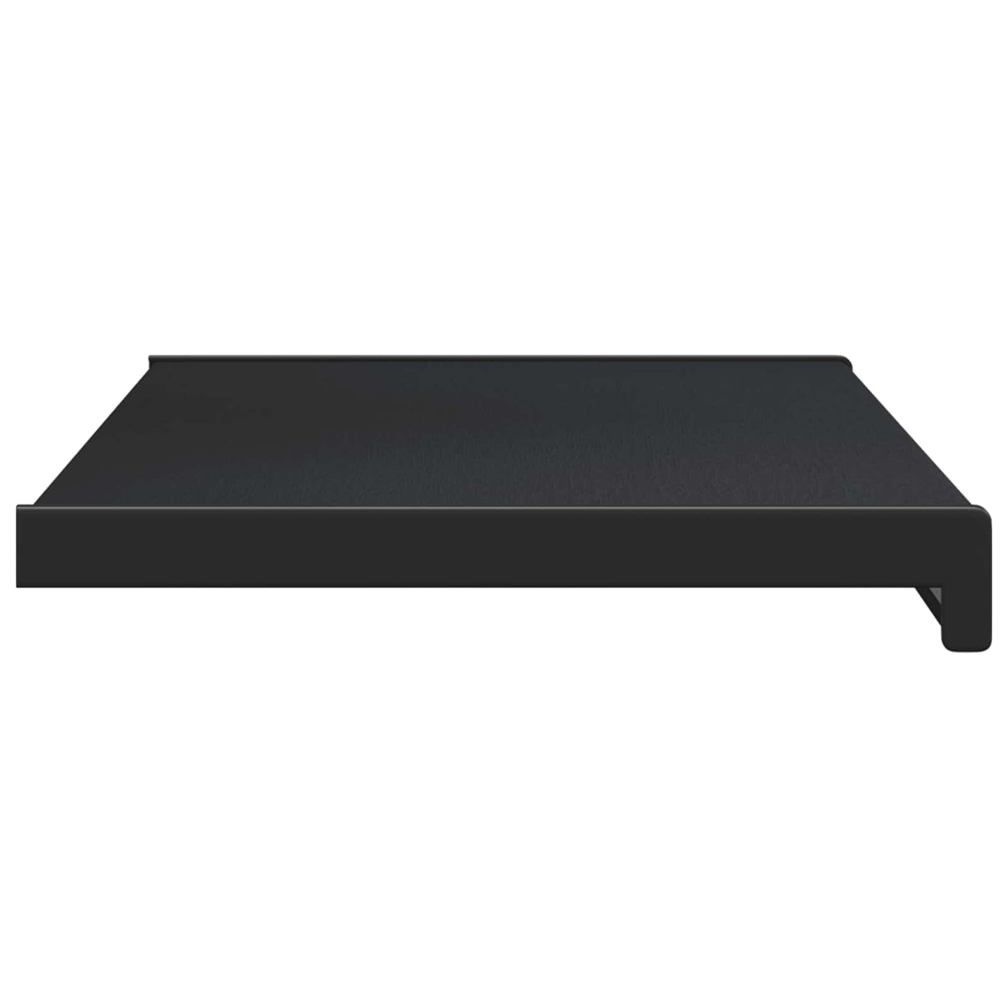 Vinduskarmer Svart med trestruktur 60 x 30 x 4,5 cm PVC