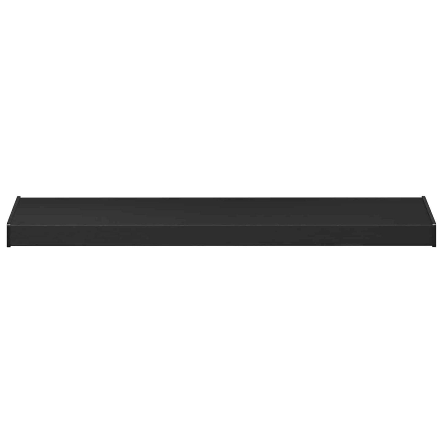 Vinduskarmer Svart med trestruktur 80 x 30 x 4,5 cm PVC