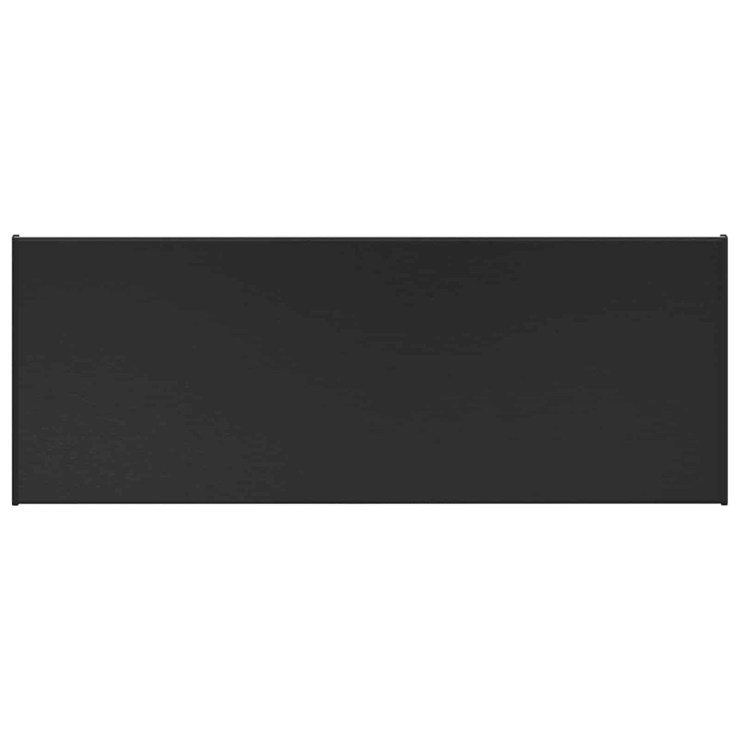 Vinduskarmer Svart med trestruktur 60 x 35 x 4,5 cm PVC