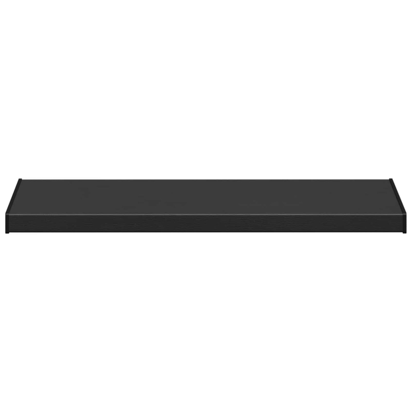 Vinduskarmer Svart med trestruktur 60 x 40 x 4,5 cm PVC