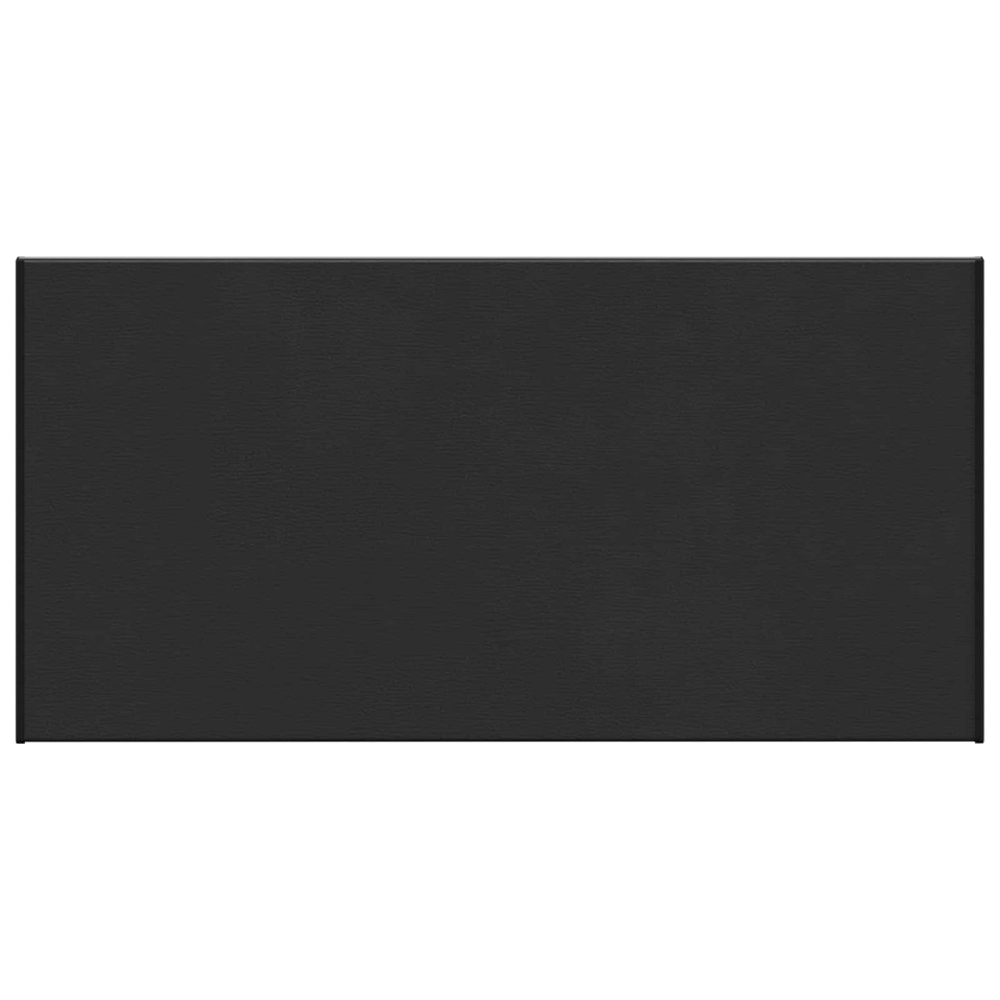 Vinduskarmer Svart med trestruktur 60 x 40 x 4,5 cm PVC