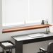 Vinduskarmer Brunt tre 120 x 25 x 4,5 cm PVC