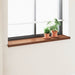Vinduskarmer Brunt tre 160 x 35 x 4,5 cm PVC
