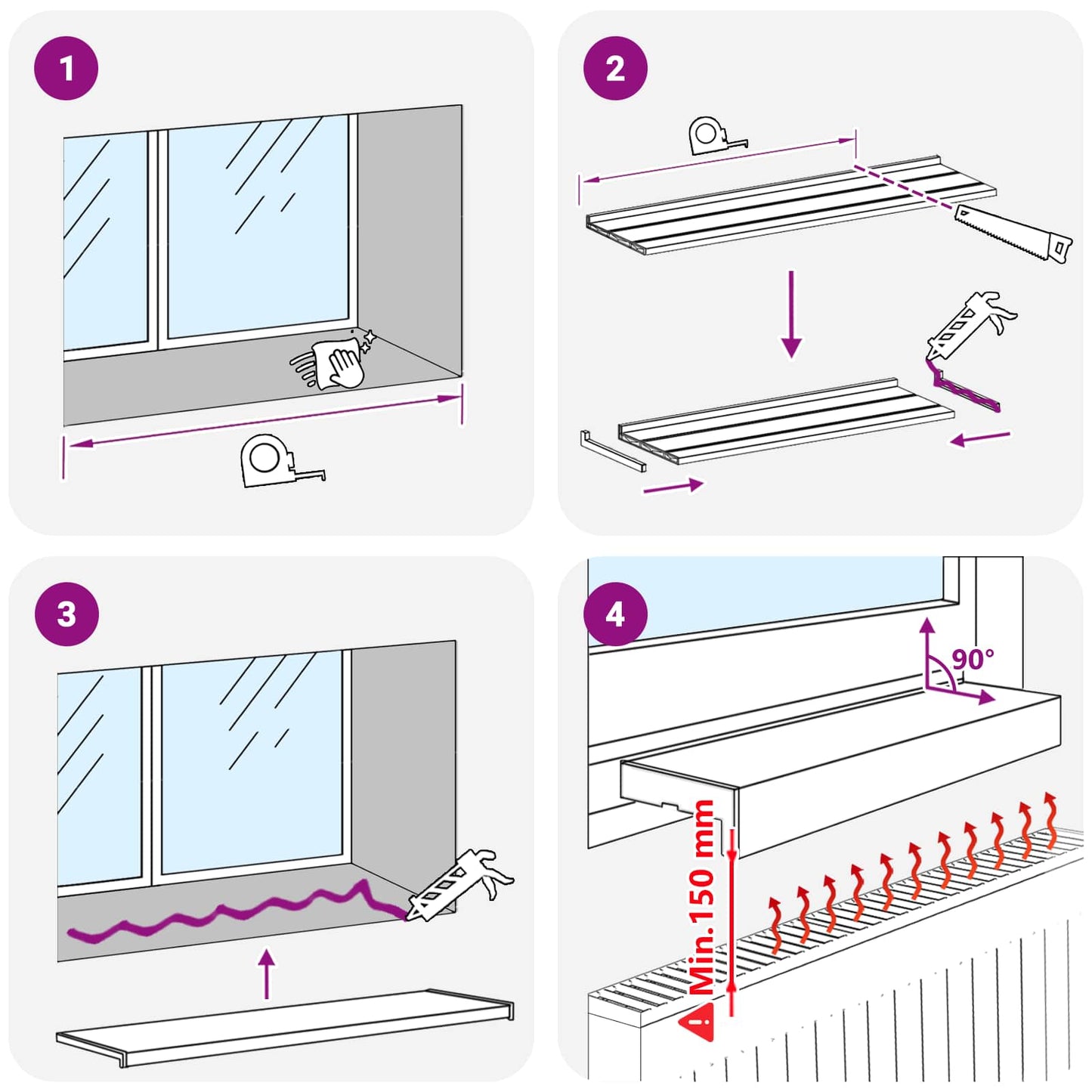 Vinduskarmer Brunt tre 80 x 50 x 4,5 cm PVC