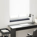 Vinduskarmer Anthracitt med trestruktur 60 x 10 x 4,5 cm PVC