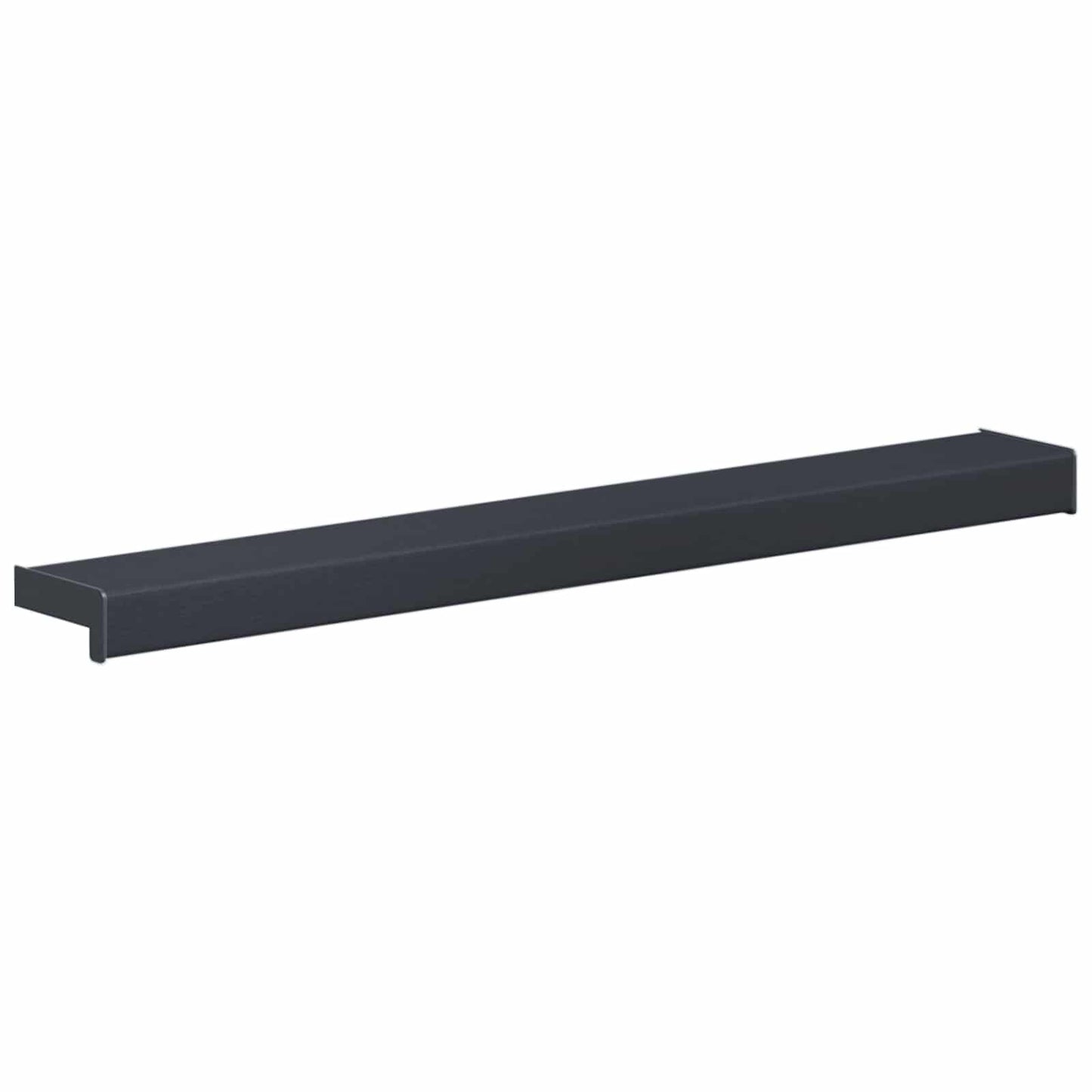Vinduskarmer Anthracitt med trestruktur 80 x 10 x 4,5 cm PVC
