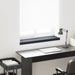Vinduskarmer Anthracitt med trestruktur 100 x 20 x 4,5 cm PVC