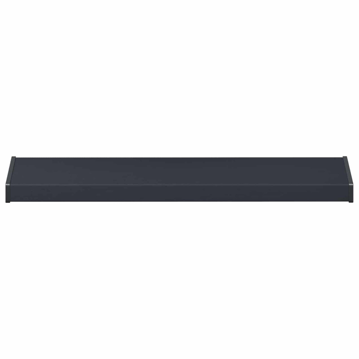 Vinduskarmer Anthracitt med trestruktur 60 x 25 x 4,5 cm PVC