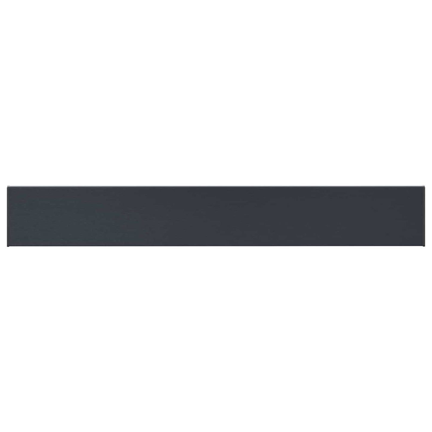 Vinduskarmer Anthracitt med trestruktur 120 x 25 x 4,5 cm PVC