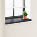 Vinduskarmer Anthracitt med trestruktur 60 x 40 x 4,5 cm PVC