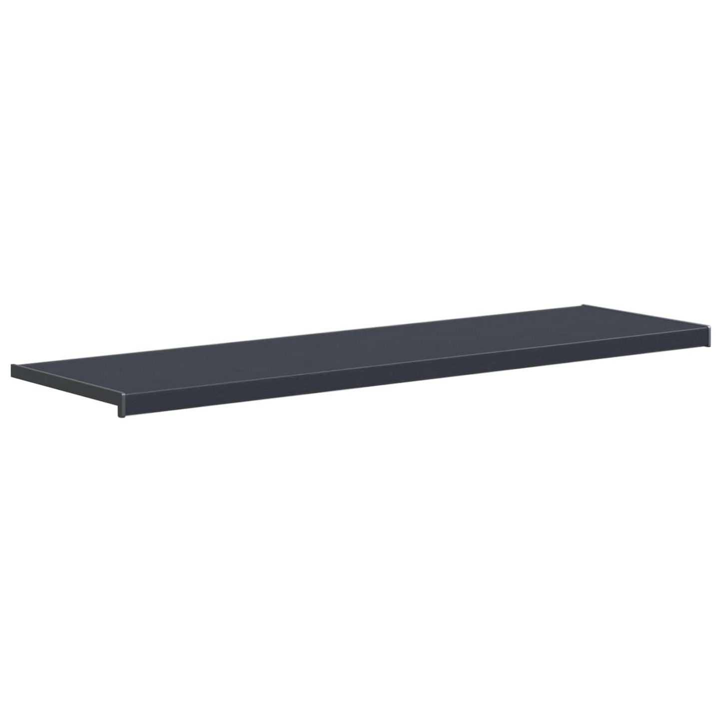 Vinduskarmer Anthracitt med trestruktur 160 x 40 x 4,5 cm PVC