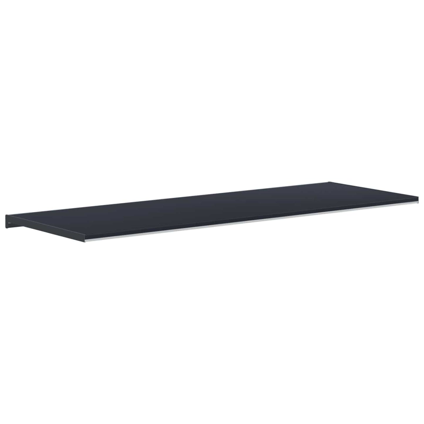 Vinduskarmer Anthracitt med trestruktur 140 x 50 x 4,5 cm PVC