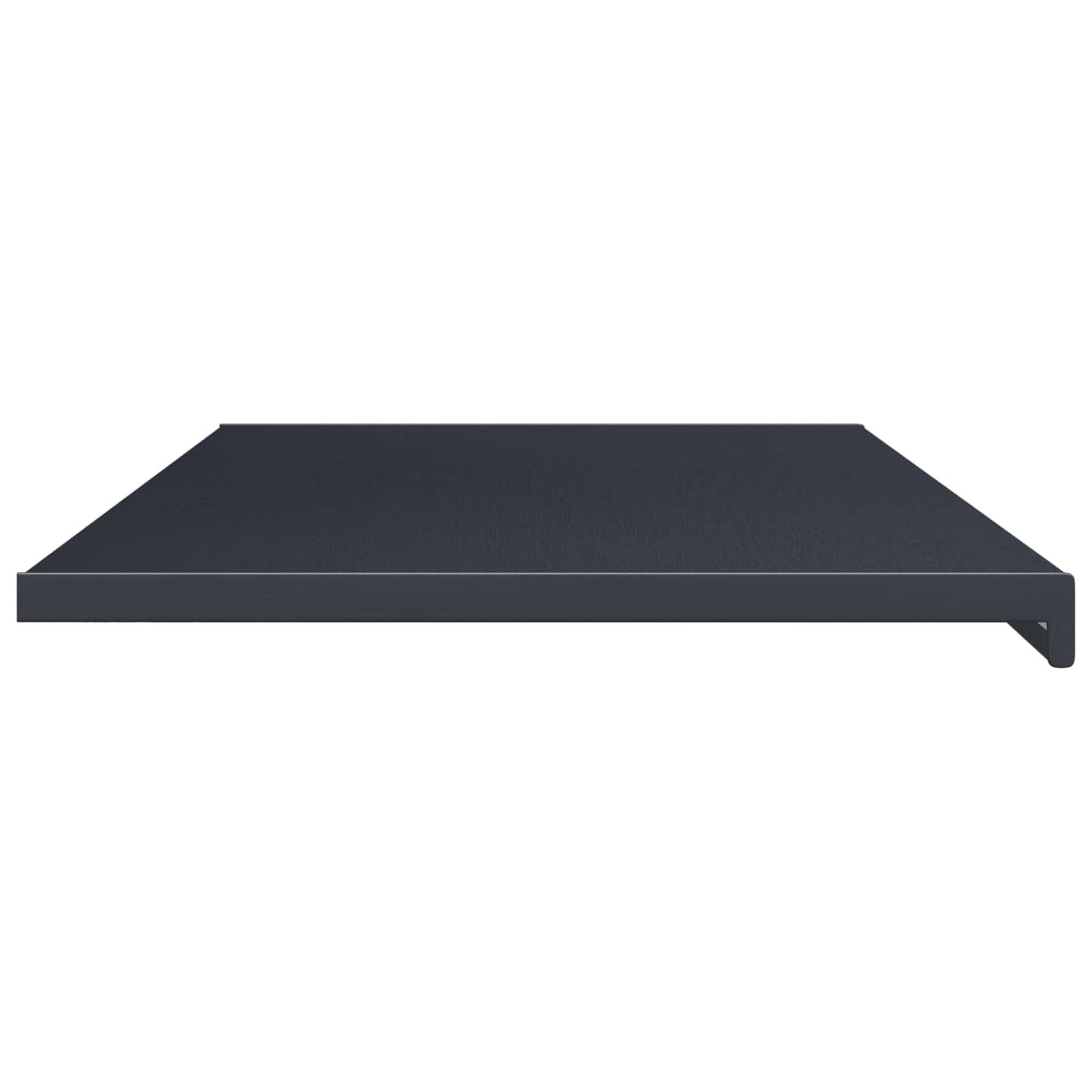 Vinduskarmer Anthracitt med trestruktur 140 x 50 x 4,5 cm PVC