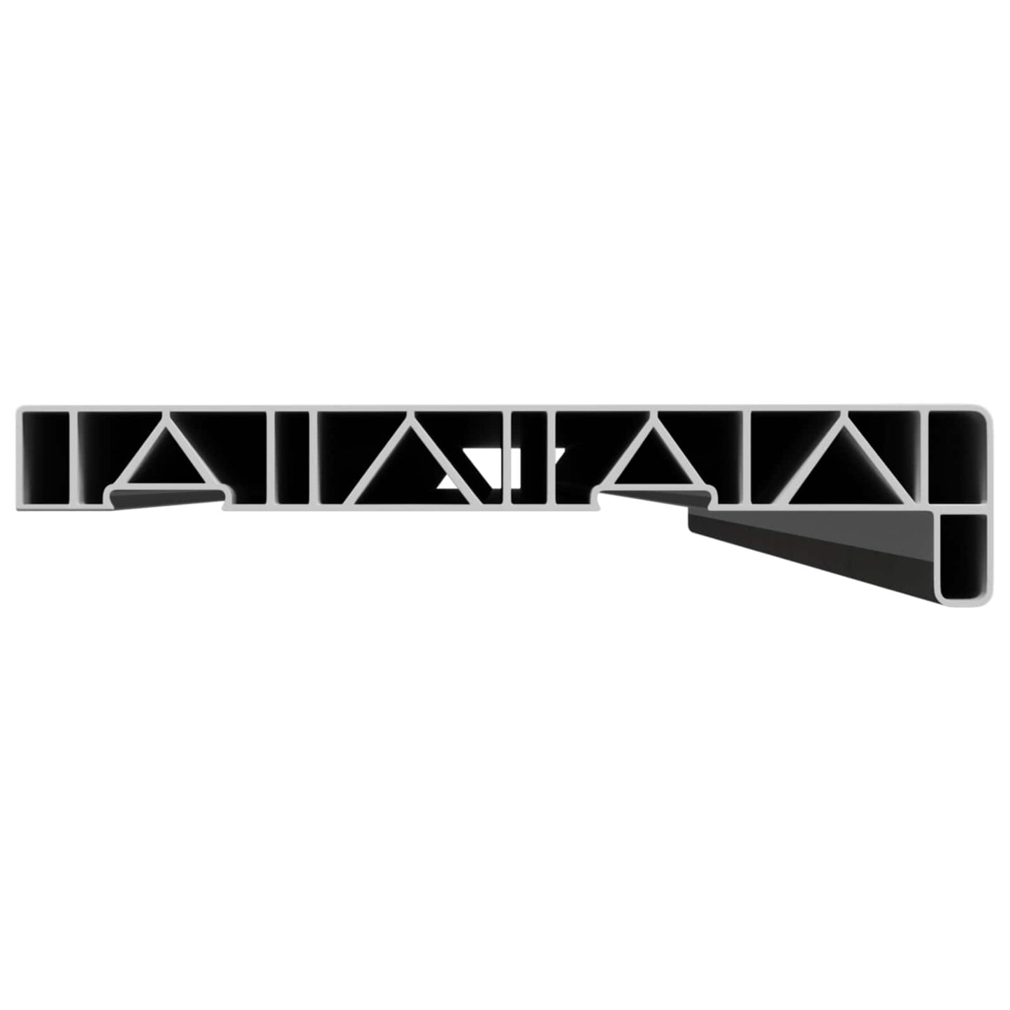 Vinduskarmer Marmortekstur 160 x 25 x 4,5 cm PVC